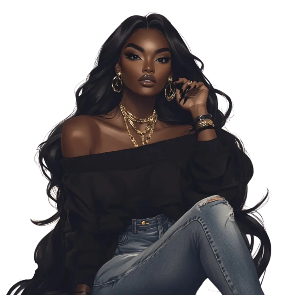 A black woman business owner in a power pose knowing she has all the visionary lifestyle tools she needs to Live and Lead