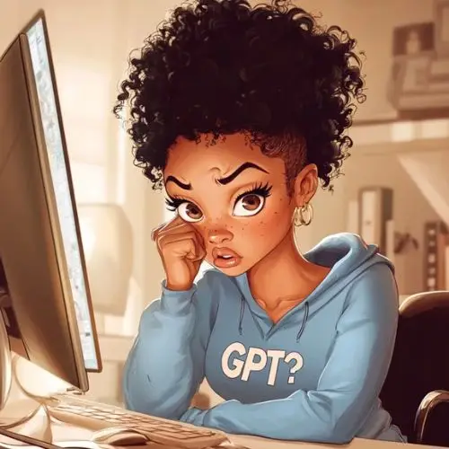 Fashionable creative with a pastel afro and coffee, representing the VIP membership perks and artistic lifestyle.